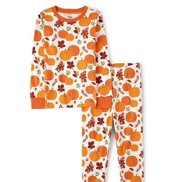 Brand New 5T Gymboree Thanksgiving Pajamas Family Matching NWT Pumpkins - Picture 2 of 4